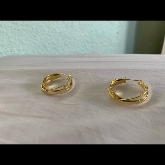 Earrings Gold Plated - Picture 2 of 2